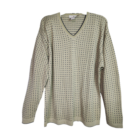 Ermenegildo Zegna Beige Knit Sweater M